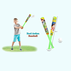 Бейсбол 4002 (480) бита, м’яч, довжина 42 см, у сітці - 1 - smarttoys.com.ua