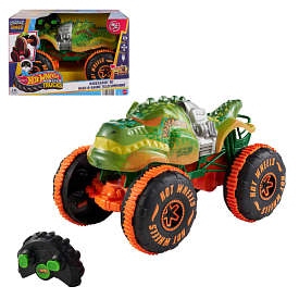 Збільшена машинка-позашляховик 1:15 на радіокеруванні «RAGEASAUR™» HOT WHEELS® Monster Trucks - 1 - smarttoys.com.ua