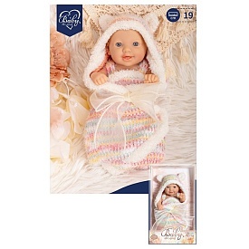 Пупс 8819-9 19см, ковдра, в кор-ці, 25-14-9см - 1 - smarttoys.com.ua