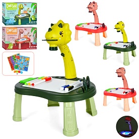 Проектор 050-40-3-2-1 для малювання, слайди, 2 види (2 кольори), муз., світло,бат.,кор.,36-26-10,5см - 1 - smarttoys.com.ua