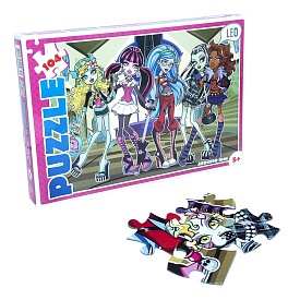 Пазли 200-6 (12 шт) Лео, "Школа монстрів", в кор-ці, 32-22-4см - 1 - smarttoys.com.ua