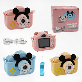 Фотоапарат C 66634 (100) 3 кольори, дріт для підзарядки, звук, фото, відео, ігри, роз’єм для SD карти, ремінець, в коробці, ВИДАЄТЬСЯ ТІЛЬКИ МІКС ВИДІВ - 1 - smarttoys.com.ua