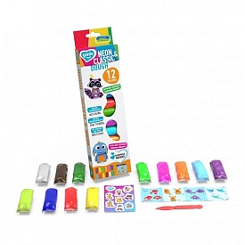 12 кольорів Neon and Classic TM Lovin Набір для ліплення з тістом, 180г - 1 - smarttoys.com.ua