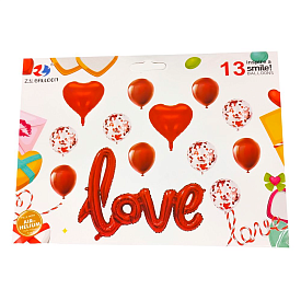Набір кульок серця та Love - 1 - smarttoys.com.ua