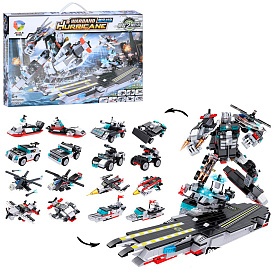 Конструктор 42006 робот/авіаносець/транспорт, 713 дет., кор., 52-35-7,5 см. - 1 - smarttoys.com.ua