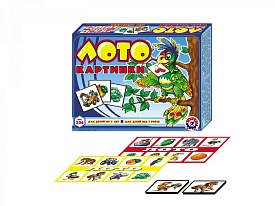 "Лото з малюнками ТехноК" арт.0236 - 1 - smarttoys.com.ua