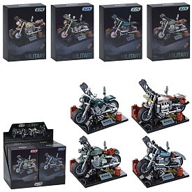 Конструктор B2175 мотоцикл, від 286дет, в кор-ці, 4шт(4 види) в дисплеї, 35-26-16см - 1 - smarttoys.com.ua