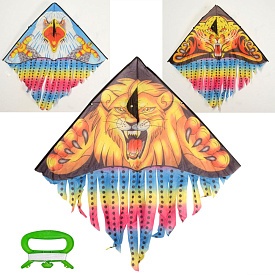 Повітряний змій M 2894-1 ширина 100см., довж. 48, хвіст 42см., струна 30м, 4 види, кул., 9-72-1,5 см - 1 - smarttoys.com.ua