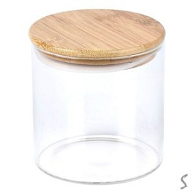 Банка з бамбуковою кришкою 700мл 10*10см R10871-10 - 1 - smarttoys.com.ua