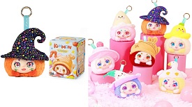 Колекційна м'яка іграшка з кільцем POP TOP Kimmon - ГАРНЮНЬКИ У КАПЕЛЮШКАХ (у дисп., в ас.) - 1 - smarttoys.com.ua