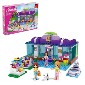 Конструктор AUSINI 24607 (12/2) 302 деталі, “Fashion Girls”, зоомагазин, у коробці - 1 - smarttoys.com.ua