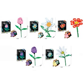 Конструктор 521-4-6-7-8-9 метал, квітка, від 30дет, 5 видів, кор., 14-19-4,5см - 1 - smarttoys.com.ua