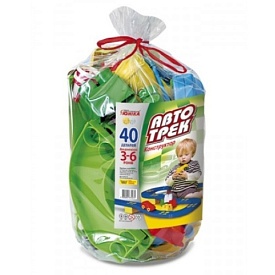 Конструктор дитячий "АВТОТРЕК" (40 дет.) - 1 - smarttoys.com.ua