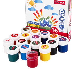 Фарби гуашеві 1Вересня Classic 16 кол. 20 мл - 1 - smarttoys.com.ua