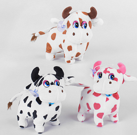 М'яка іграшка C 44169 (480) 3 кольори, 15см, співає пісеньку російською мовою, в пакеті - 1 - smarttoys.com.ua