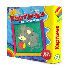 Картинка з пластиліну "Мишеня" (рос.), в кор-ці 25см-25см-5см - 1 - smarttoys.com.ua