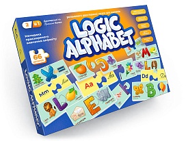 Пазли-асоціації, що розвивають "Logic Alphabet" англ/укр (12)  - 1 - smarttoys.com.ua