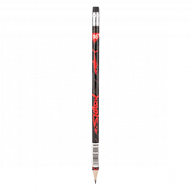 Олівець YES ч/гр круг. з ласт.  в пл. тубі, 36шт/уп Shark ЦІНА ЗА 1 ОЛІВЕЦЬ - 1 - smarttoys.com.ua