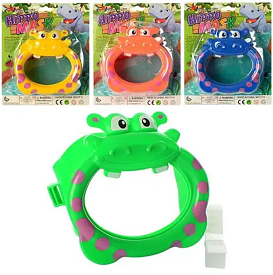 Маска для плавання CF19 регул. ремінь, 4 кольори, лист, 19-22,5-6 см. - 1 - smarttoys.com.ua