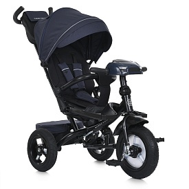 Велосипед MT 1007-9 3кол.гума(12/10),оберт.сид.,3-точ.рем.безп.,USB/ВТ,пульт,світло,сумка,тем.-синій - 1 - smarttoys.com.ua