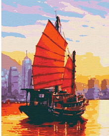 Набір для розпису "Пурпурові вітрила" ТМ "RIVIERA BLANCA", шт	RB-0428 - 1 - smarttoys.com.ua