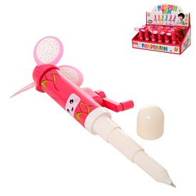 Ручка 18-37 2 в 1, вентилятор (механічні), 18 шт. в диспл., 32,5-12-18 см. - 1 - smarttoys.com.ua