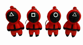 Брелок "Гра В Кальмари" гума 3113-4 - 2 - smarttoys.com.ua