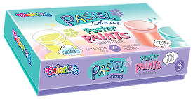 Фарби гуашеві PASTEL  COLORINO 20 мл 6 кольорів /12/ - 1 - smarttoys.com.ua