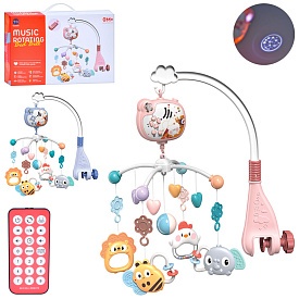 Карусель на кроватку RT668-15 дист. кер. (ІЧ), підвіски, 2 кольори,муз.,світло,бат.,кор.,37-25-6,5см - 1 - smarttoys.com.ua