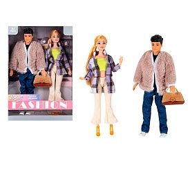 Лялька ST9958-11 2шт, сім'я, шарнірні, аксесуари, в кор-ці, 22-32,5-6см - 1 - smarttoys.com.ua