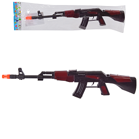 Автомат-трещітка арт. 777-3 (384шт/2)    пакет Розмір іграшки: 45,5*10см. Розмір упаковки : 47,5*14см - 1 - smarttoys.com.ua