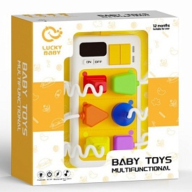 Гра LDJ255 ігрове поле, вилка+розетка, зміюються режими гри, муз., світло, бат., кор., 20-23-8,5 см. - 1 - smarttoys.com.ua