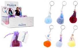 Брелок з помпоном в мішечку Frozen 2 в асортименті арт.FR29153 - 1 - smarttoys.com.ua