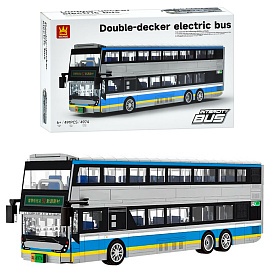 Конструктор 4974 міська серія, автобус, двоповерховий, 491 дет., кор., 40-25-8,5 см. - 1 - smarttoys.com.ua