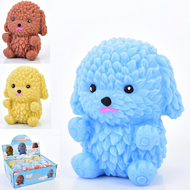 Фігурка K3030-15 собака, антистрес, 3 кольори, кул., 12шт. в диспл., 24-18-9 см. - 1 - smarttoys.com.ua