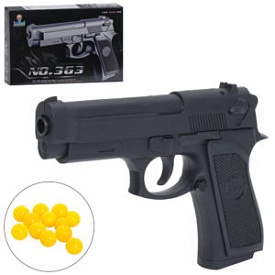 Пістолет 363 ,пластикові кулі, в кор-ці, 17,5-12,5-3,5см - 1 - smarttoys.com.ua