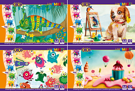 /Альбом для малювання, А4, 12 аркушів, 100 г/м2, на скобі, SMART Line - 1 - smarttoys.com.ua