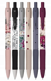 Ручка кулькова 0,7 мм автомат TRENDS 6 видів, в дісплеї/36/ - 1 - smarttoys.com.ua