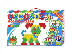 Іграшка мозаїка-пазли "Бджілка ТехноК" арт. 1035 - 1 - smarttoys.com.ua