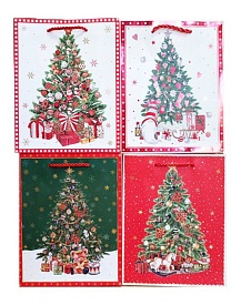 Пакет 26*32*10см паперовий "Свято наближається", 12 шт в пак. - 1 - smarttoys.com.ua