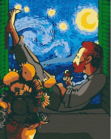 Набір для розпису "Вінсент" ТМ "RIVIERA BLANCA", шт - 1 - smarttoys.com.ua