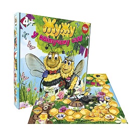 Настільна гра 30201 (укр) "Жу-Жу у квітучому саду", в кор-ці 33-33-4,5см - 1 - smarttoys.com.ua