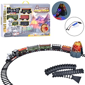 Залізниця 699-58A 177-118см.,акум.,локомотив,вагони 5шт.,пара/дим,USB,муз.,світло,кор.,75,5-48,5-8,5 - 1 - smarttoys.com.ua