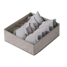 Коробка-органайзер для зберігання білизни 7від 32*32*10см 3232107 - 1 - smarttoys.com.ua