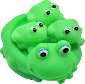 Набір для купання Жабенята 4шт - 1 - smarttoys.com.ua