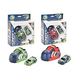 Машина JY88030 на запуску (кросівок), 2 кольори, кор., 17-20,5-7,5 см. - 1 - smarttoys.com.ua
