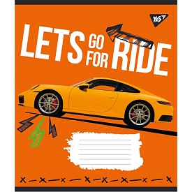 А5/48 кл. Yes Lets go for ride, зошит для записів - 1 - smarttoys.com.ua
