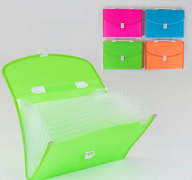 Папка-портфель для документов С 36911 (80) 4 цвета, 13 отделений - 1 - smarttoys.com.ua