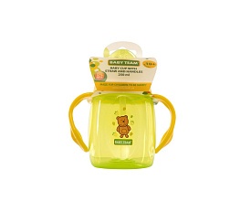 Поїльник з силіконовою трубочкою та ручками, 250 мл (250 ml) - 1 - smarttoys.com.ua