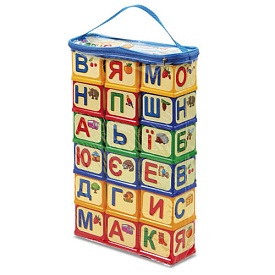 КУБИКИ "АБЕТКА" (18 пр.) УКР - 1 - smarttoys.com.ua